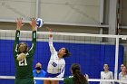 Volleyball vs Babson  Wheaton Women's Volleyball vs Babson College. - Photo by Keith Nordstrom : Wheaton, Volleyball, VB